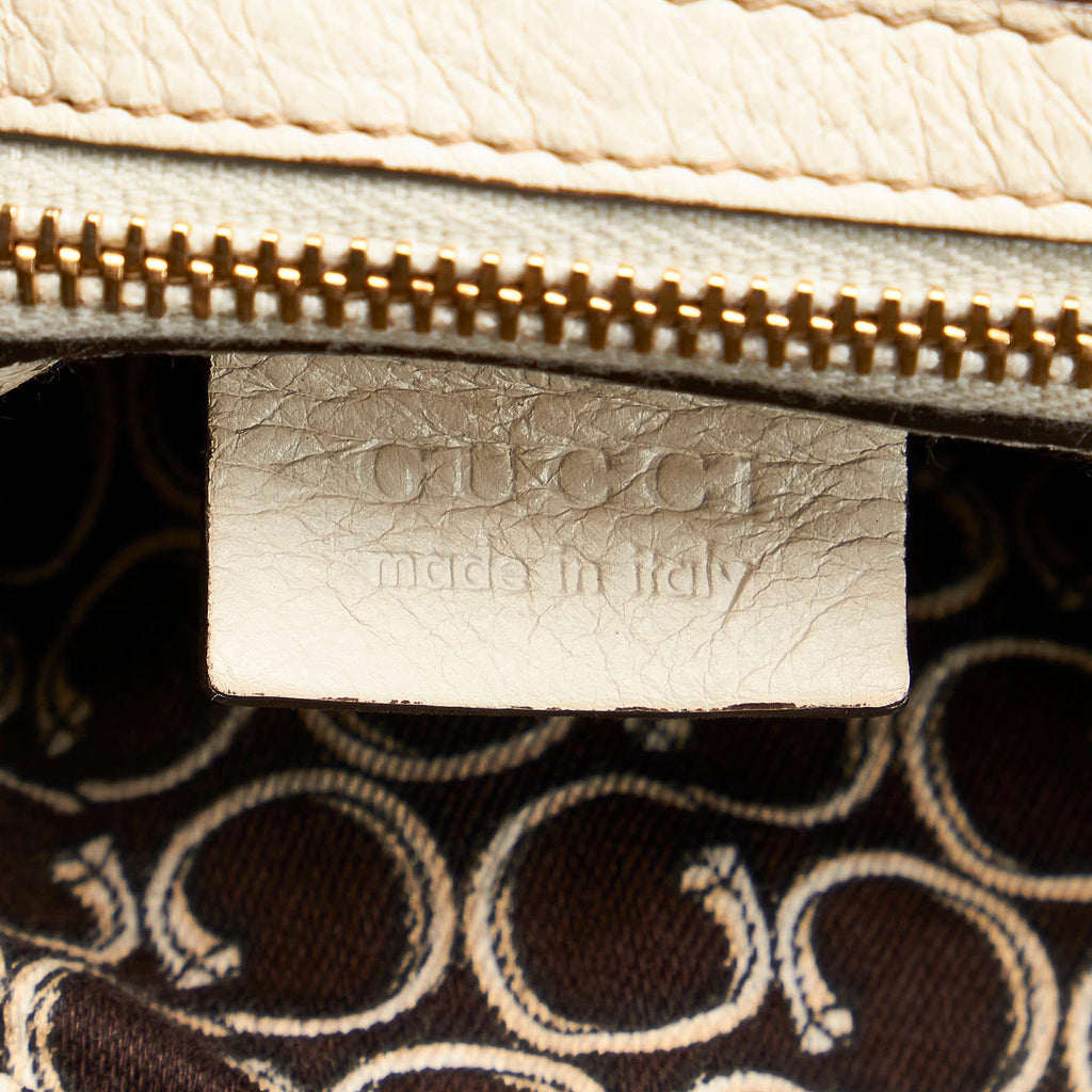 Gucci Horsebit Nail Leather Boston Bag (SHG-28008)
