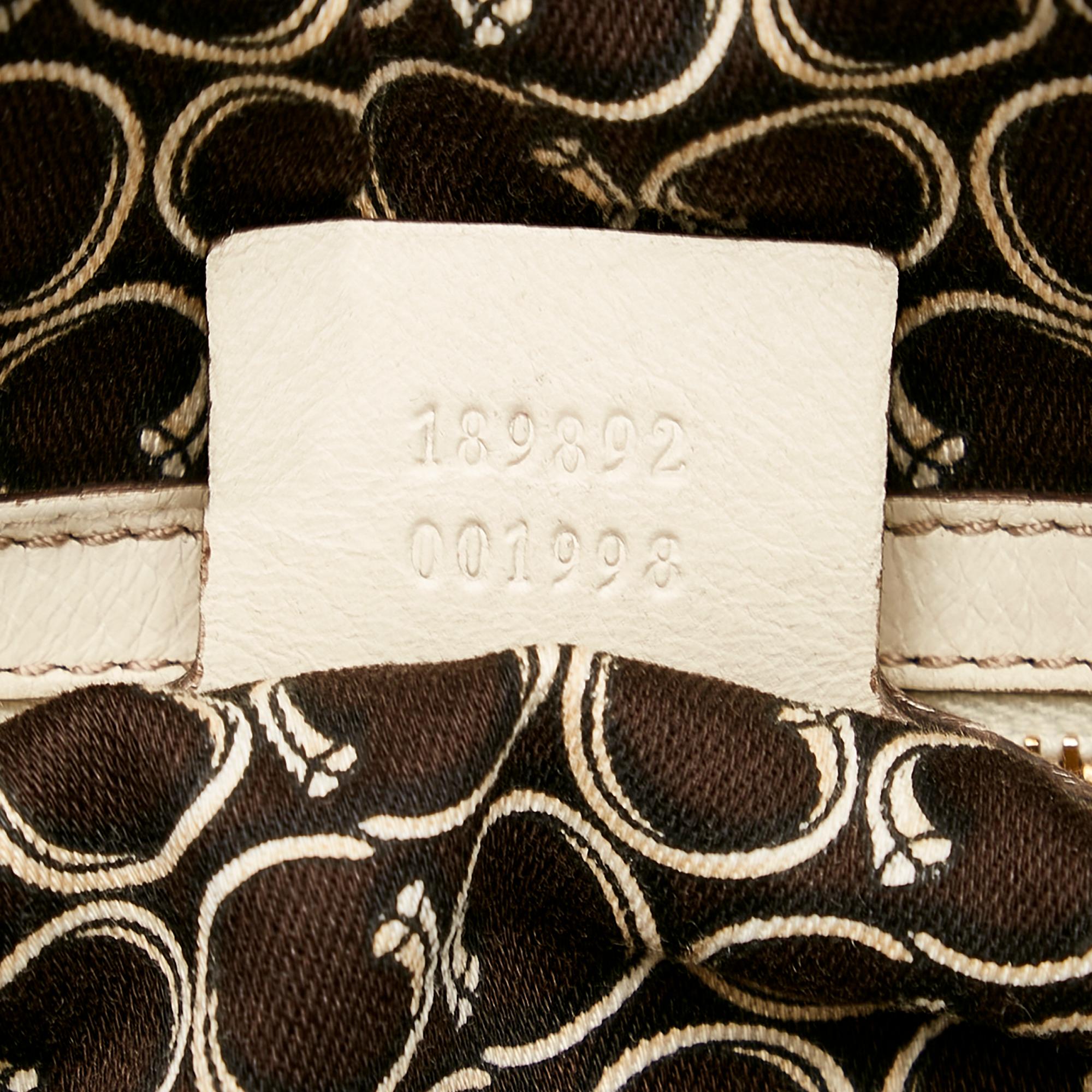 Gucci Horsebit Nail Leather Boston Bag (SHG-29354)