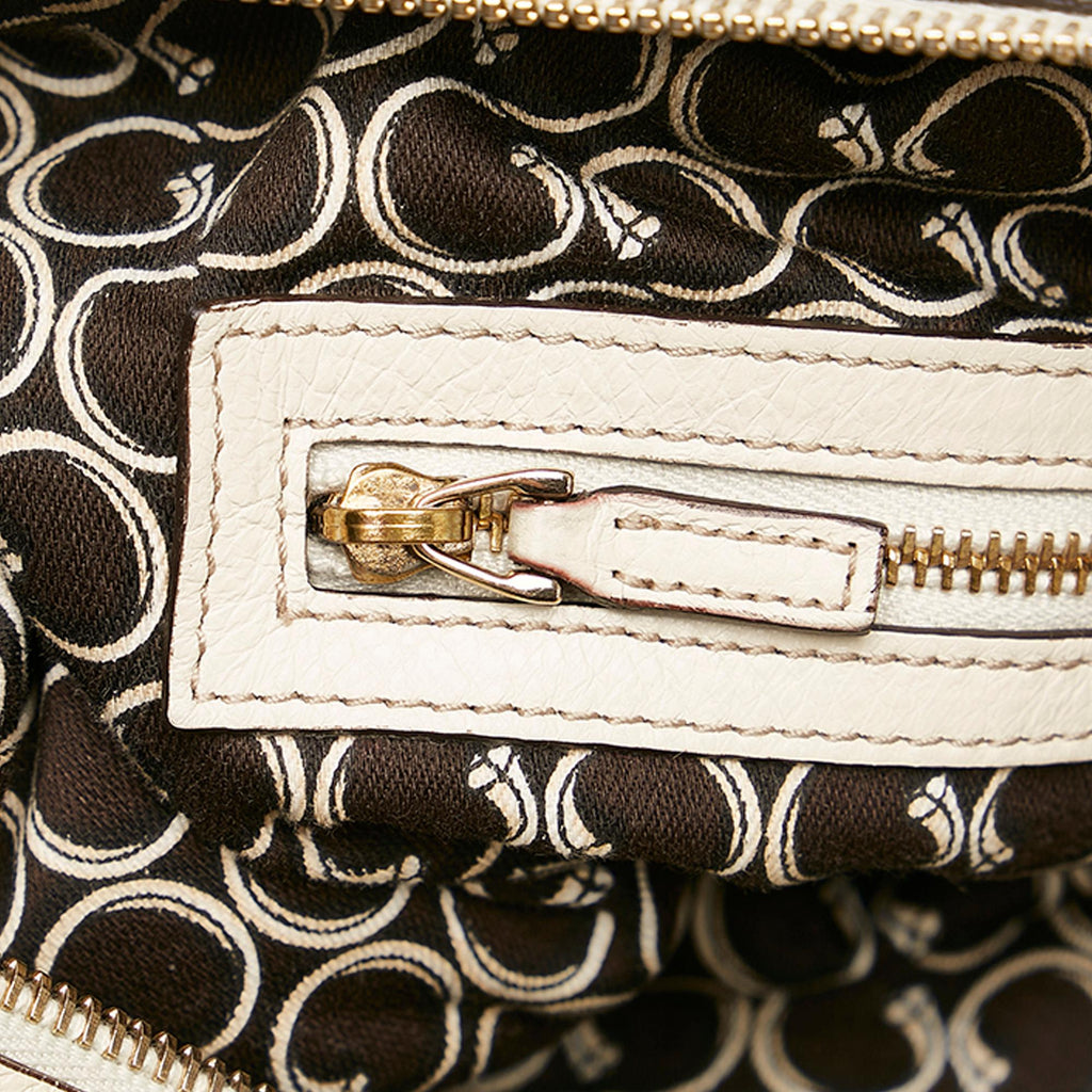 Gucci Horsebit Nail Leather Boston Bag (SHG-30581)