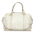 Gucci Horsebit Nail Leather Boston Bag (SHG-30581)