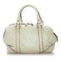Gucci Horsebit Nail Leather Boston Bag (SHG-32036)