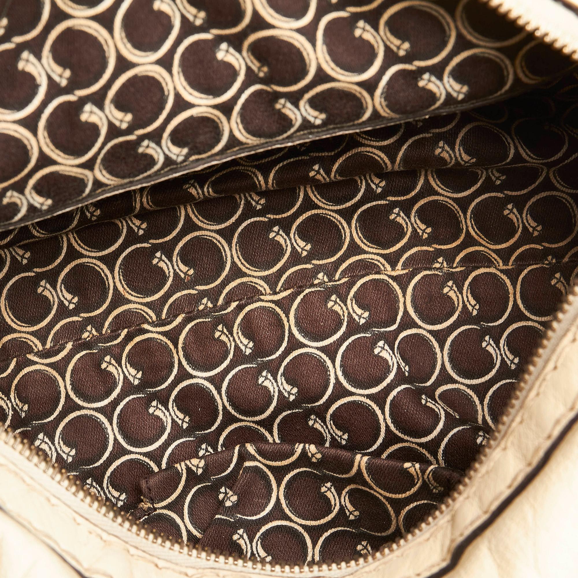 Gucci Horsebit Nail Leather Boston Bag (SHG-32036)