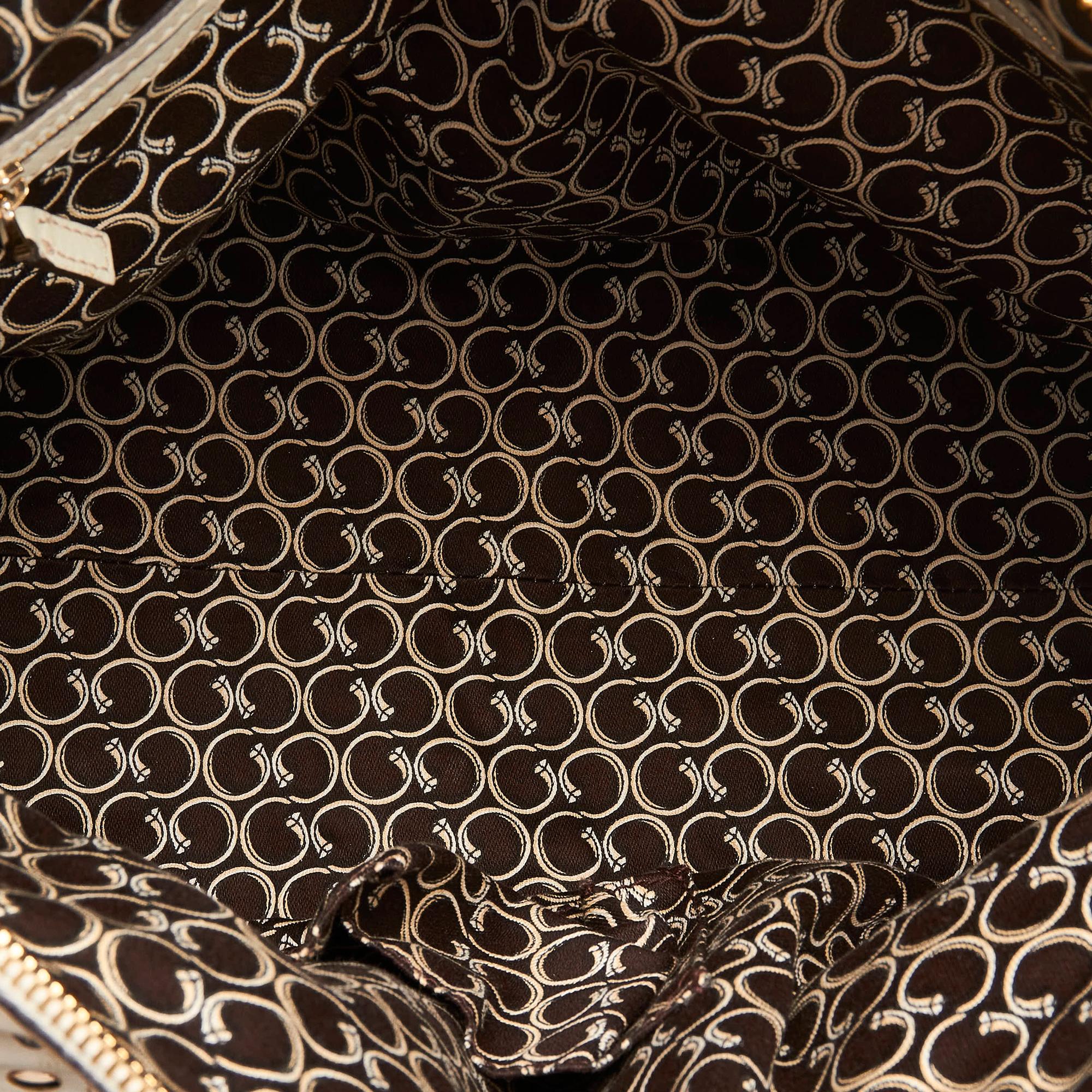 Gucci Horsebit Nail Leather Tote Bag (SHG-33470)