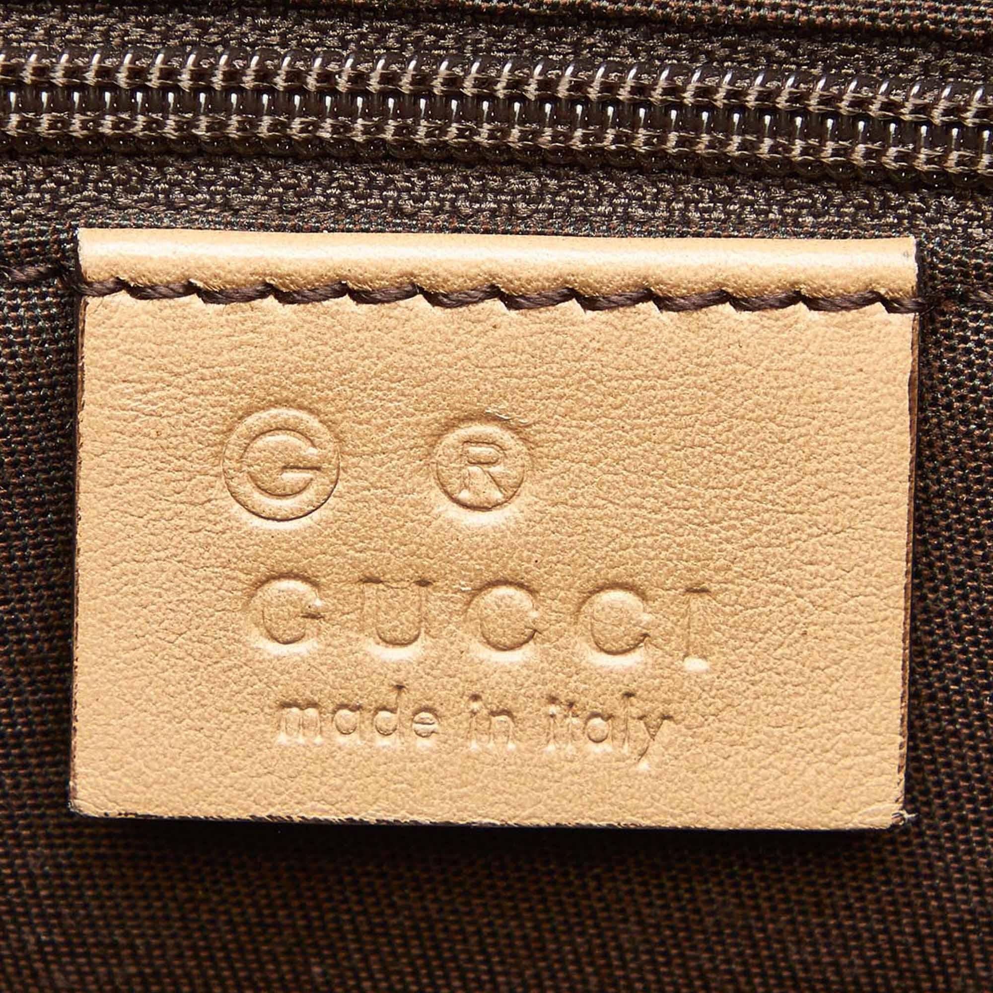 Gucci Horsebit Pelham Canvas Tote Bag (SHG-WS25sg)