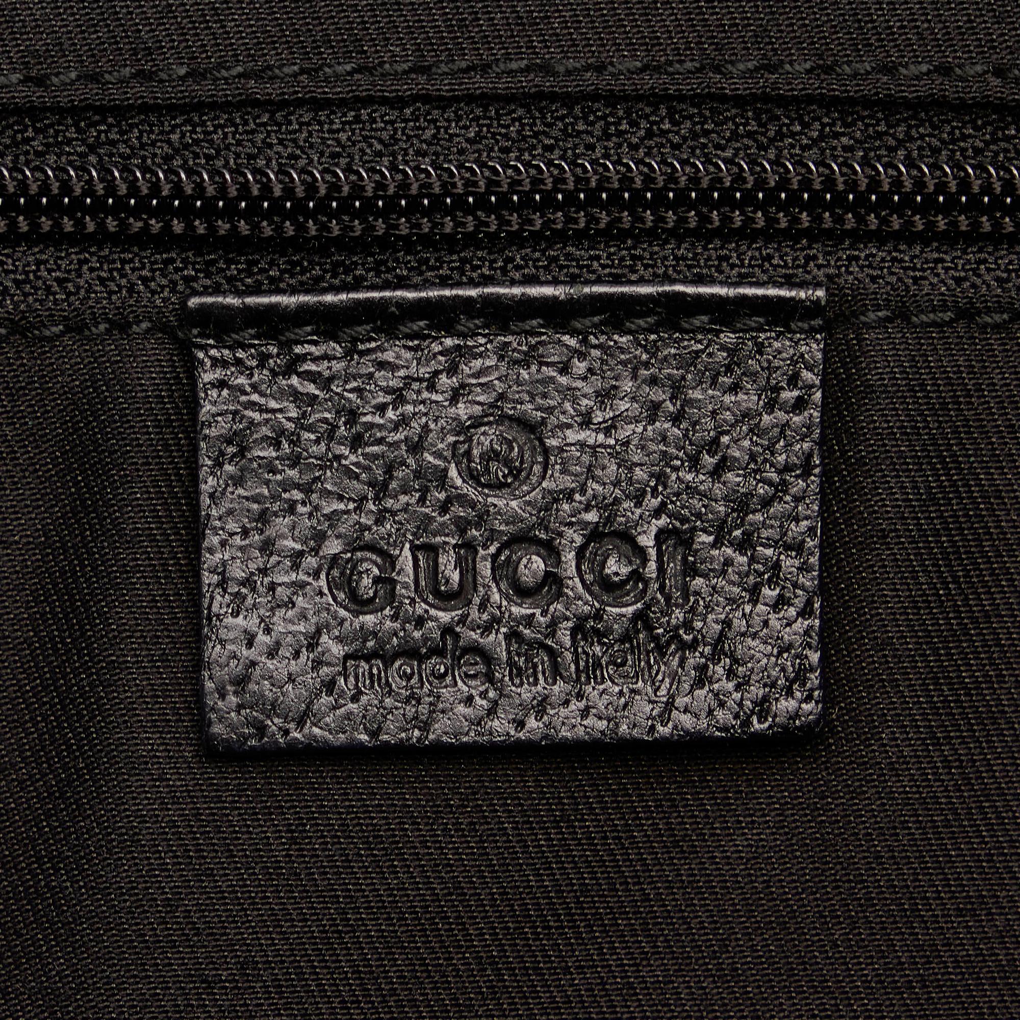 Gucci Horsebit Web Nylon Handbag (SHG-37218)