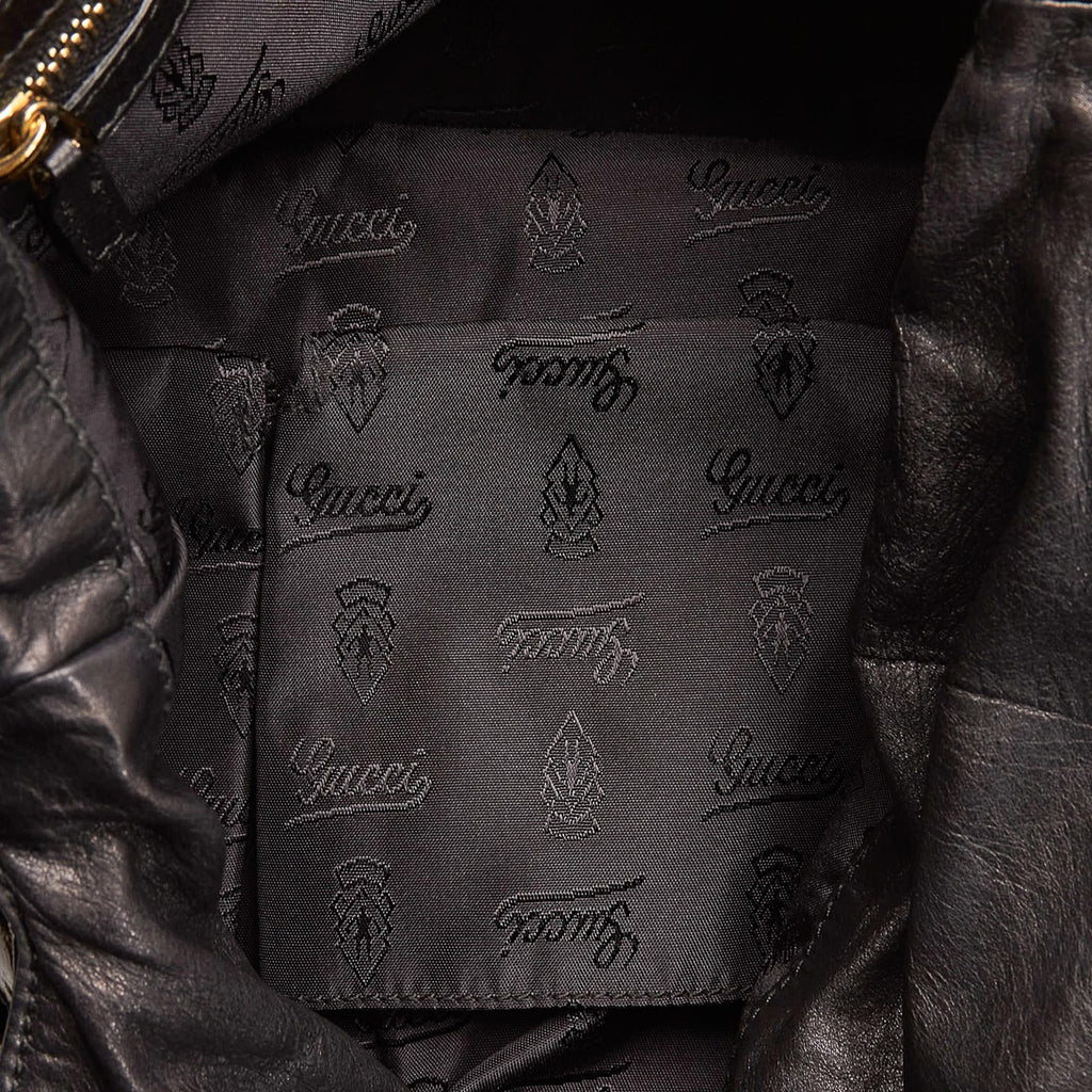 Gucci Hysteria Patent Leather Satchel (SHG-30806)