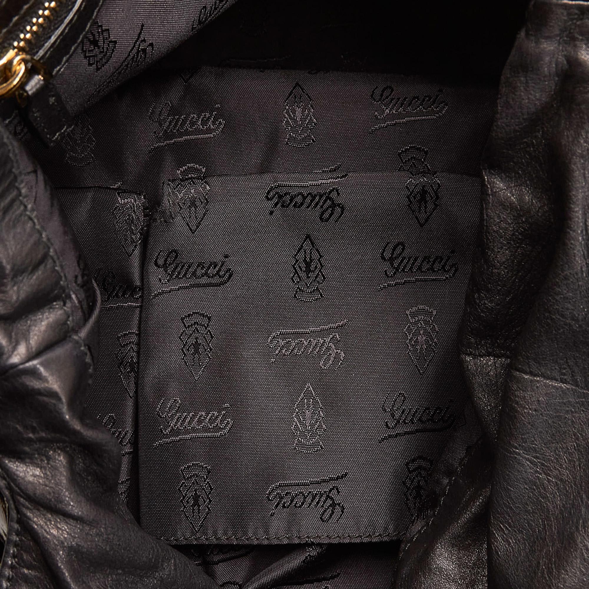 Gucci Hysteria Patent Leather Satchel (SHG-30806)