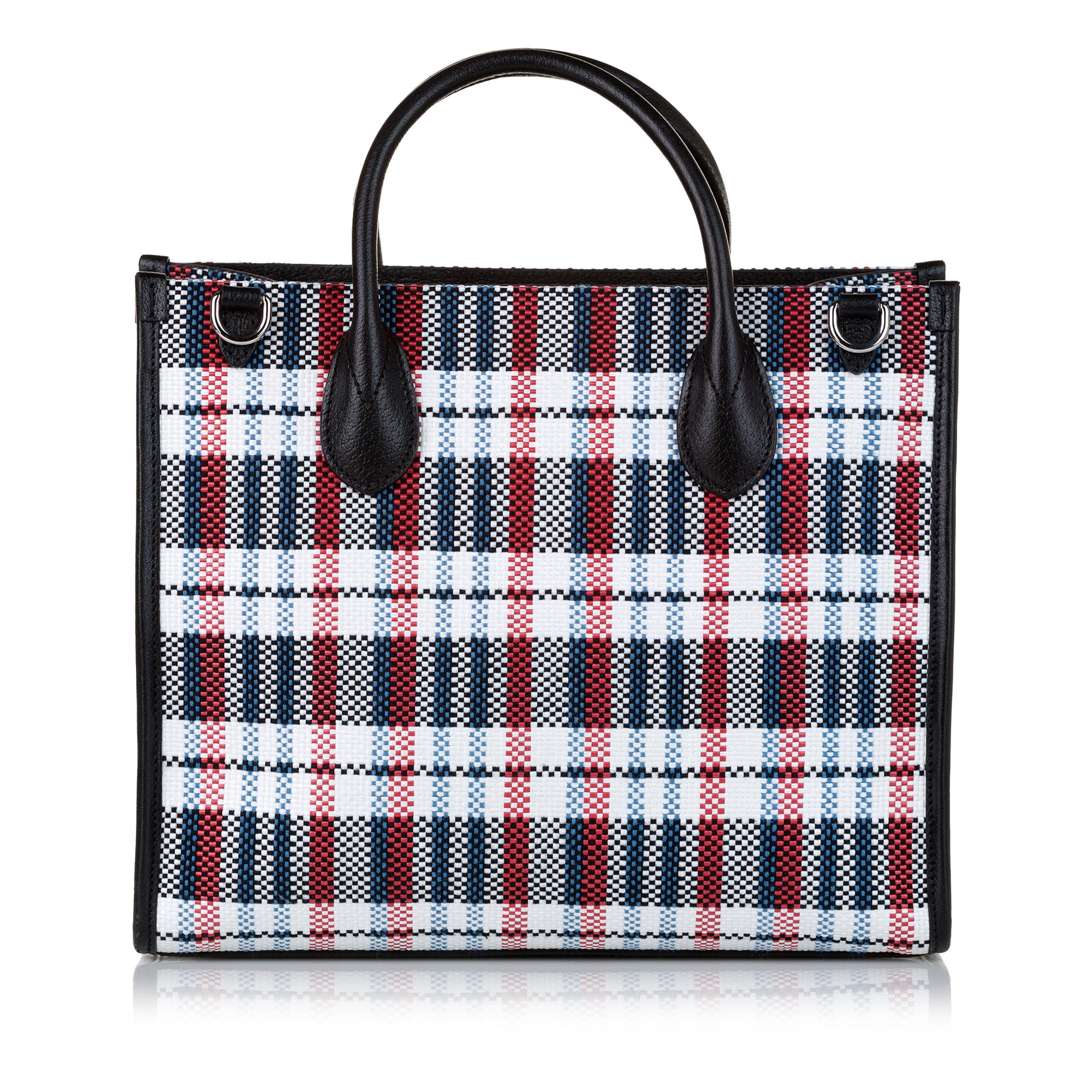 Gucci ICCUG Canvas Satchel (SHG-bahiba)