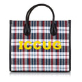 Gucci ICCUG Canvas Satchel (SHG-bahiba)