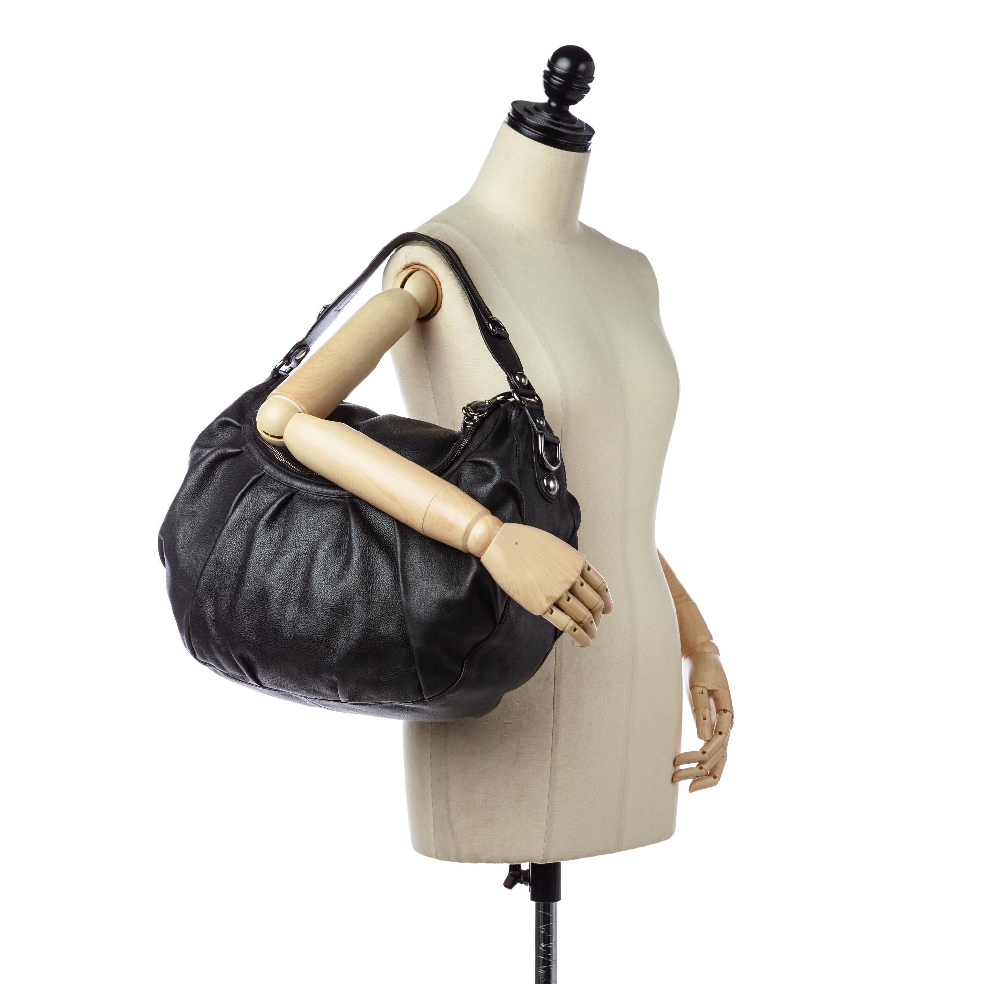 Gucci Icon Bit Leather Satchel (SHG-26206)