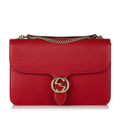 Gucci Interlocking G Chain Leather Crossbody Bag (SHG-32642)
