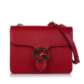 Gucci Interlocking G Leather Crossbody Bag (SHG-31144)