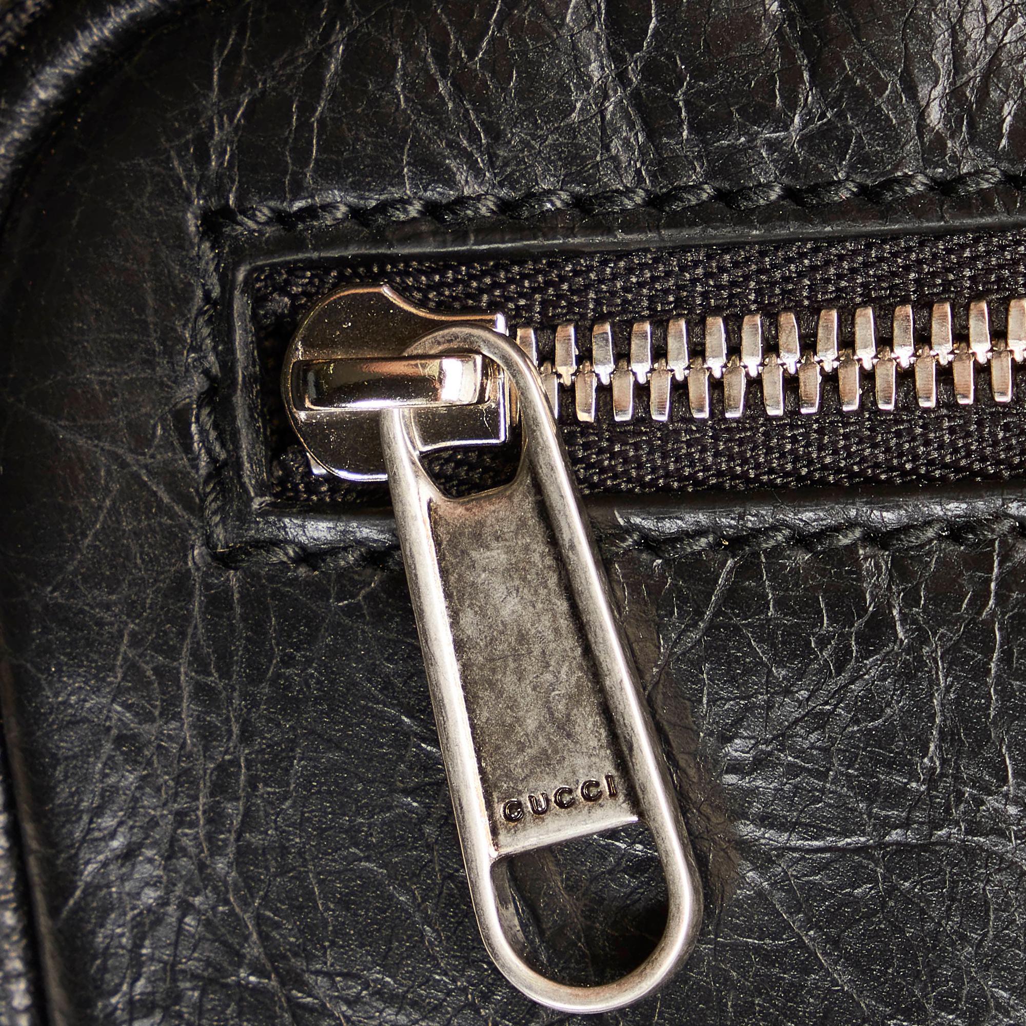 Gucci Interlocking G Morpheus Leather Belt Bag (SHG-33575)
