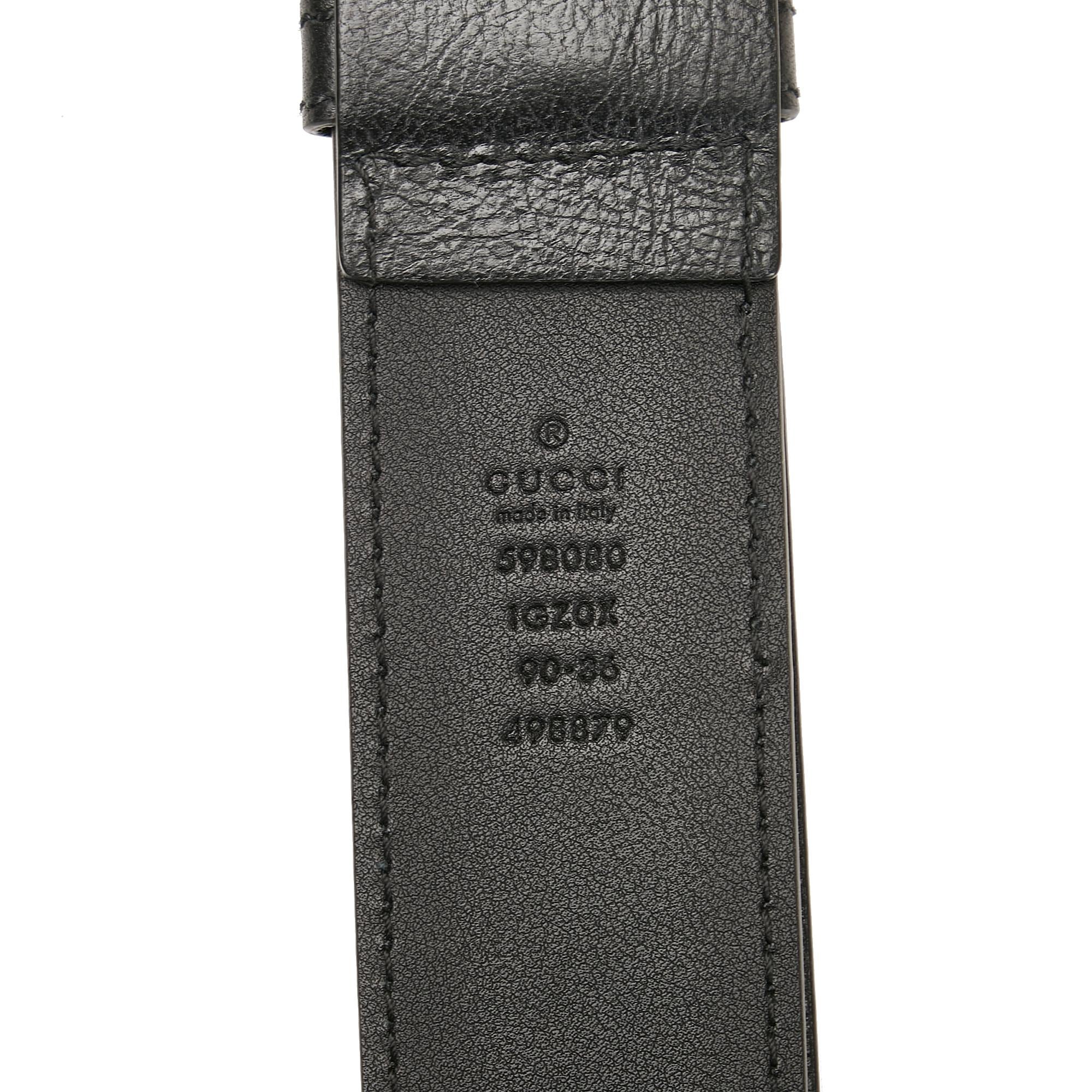 Gucci Interlocking G Morpheus Leather Belt Bag (SHG-5tPQ6y)
