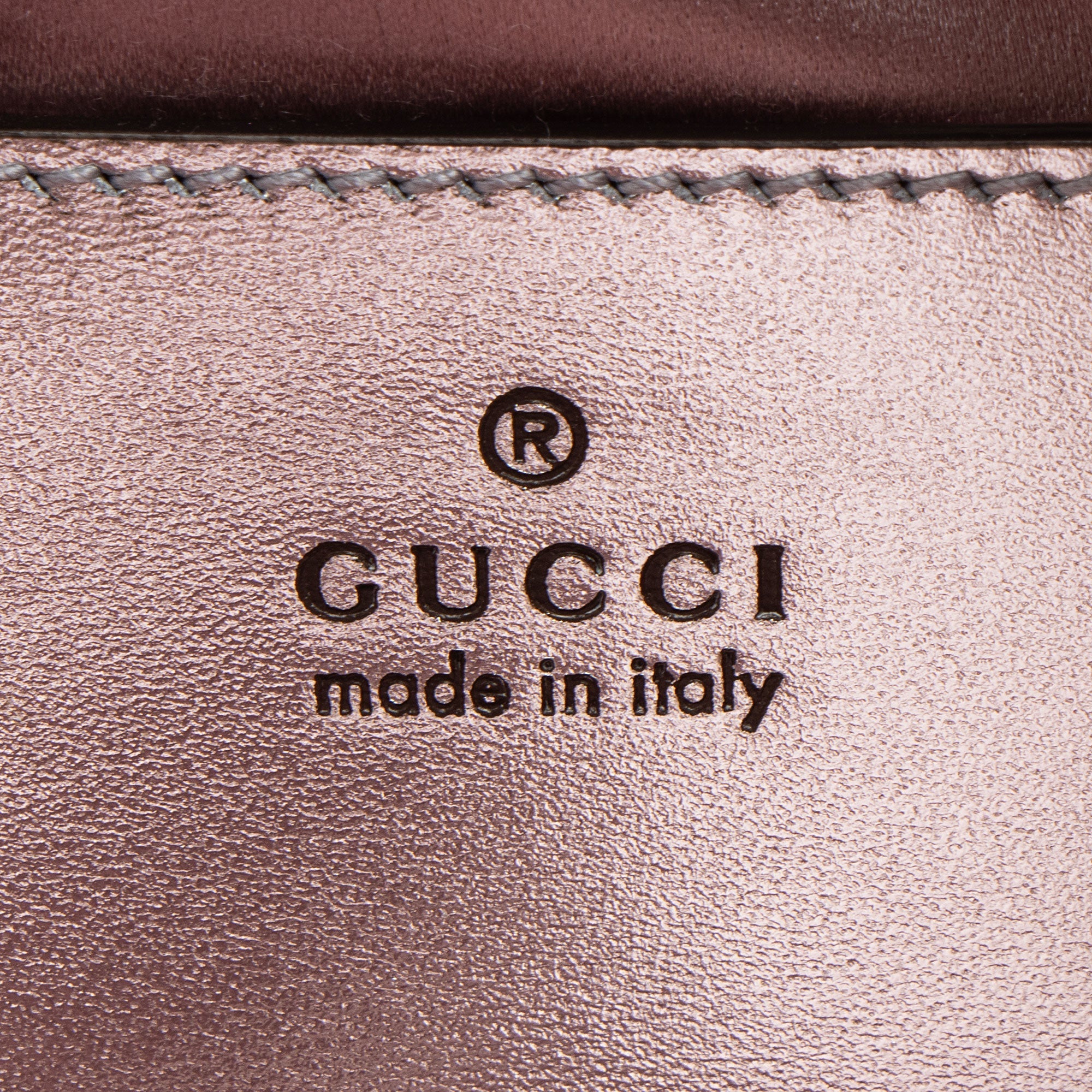 Gucci Matelasse Padded Iridescent Leather GG Marmont Small Camera Bag