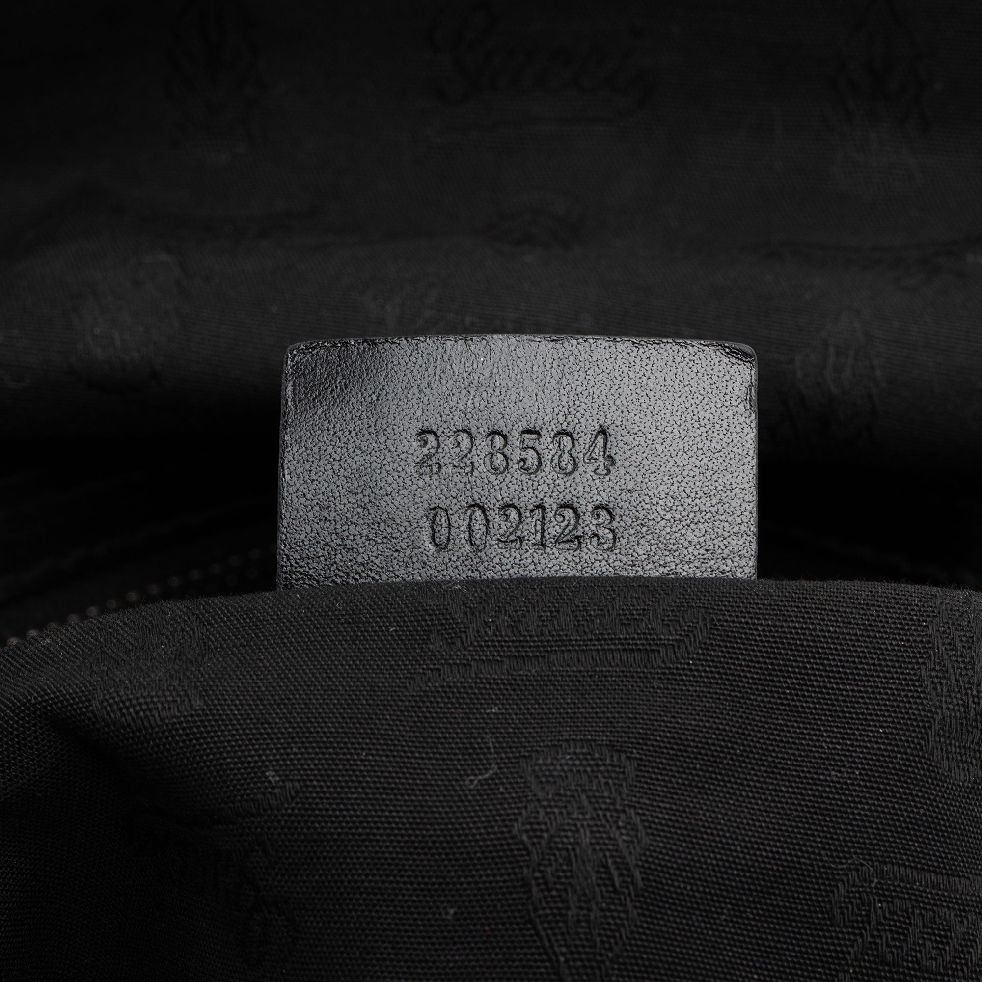 Gucci IridescLBt PatLBt Leather Icon Bit Hobo