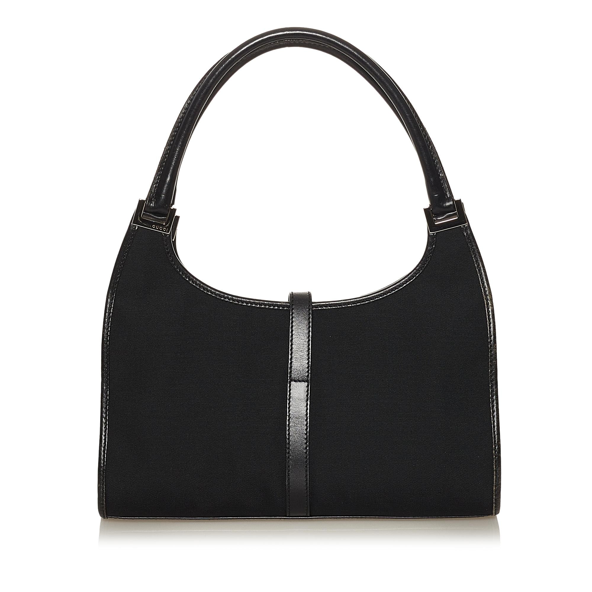 Gucci Jackie Canvas Handbag (SHG-34872)