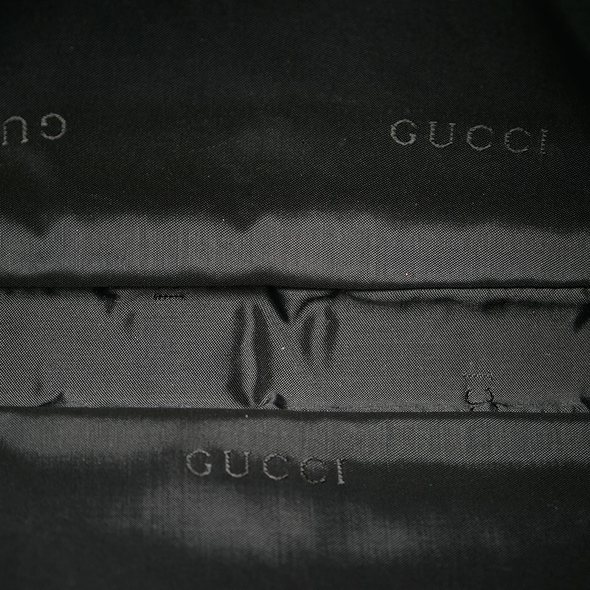 Gucci Jackie Canvas Hobo Bag (SHG-23336)