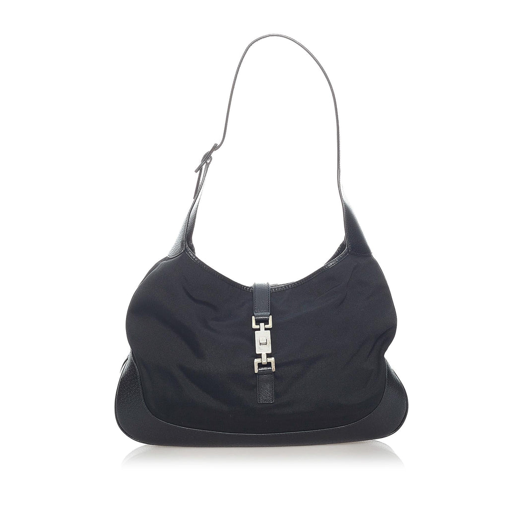 Gucci Jackie Canvas Shoulder Bag (SHG-32832)
