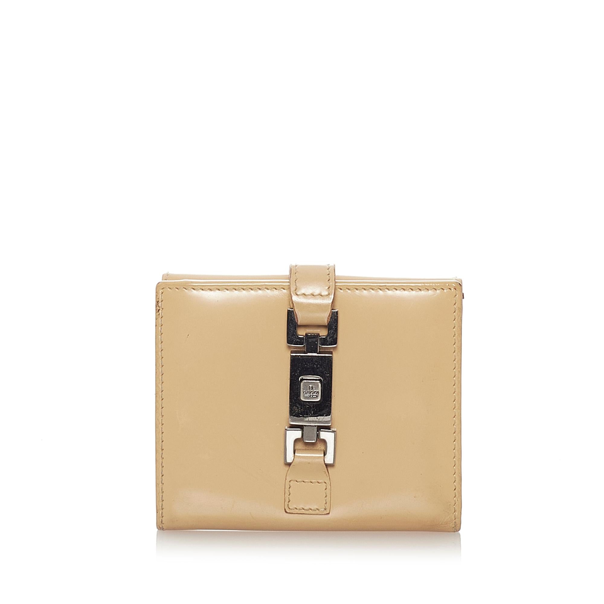 Gucci Jackie Leather Wallet (SHG-27568)