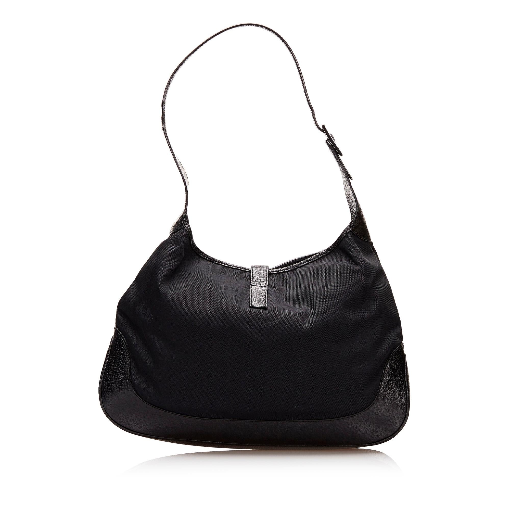 Gucci Jackie Nylon Shoulder Bag (SHG-35528)