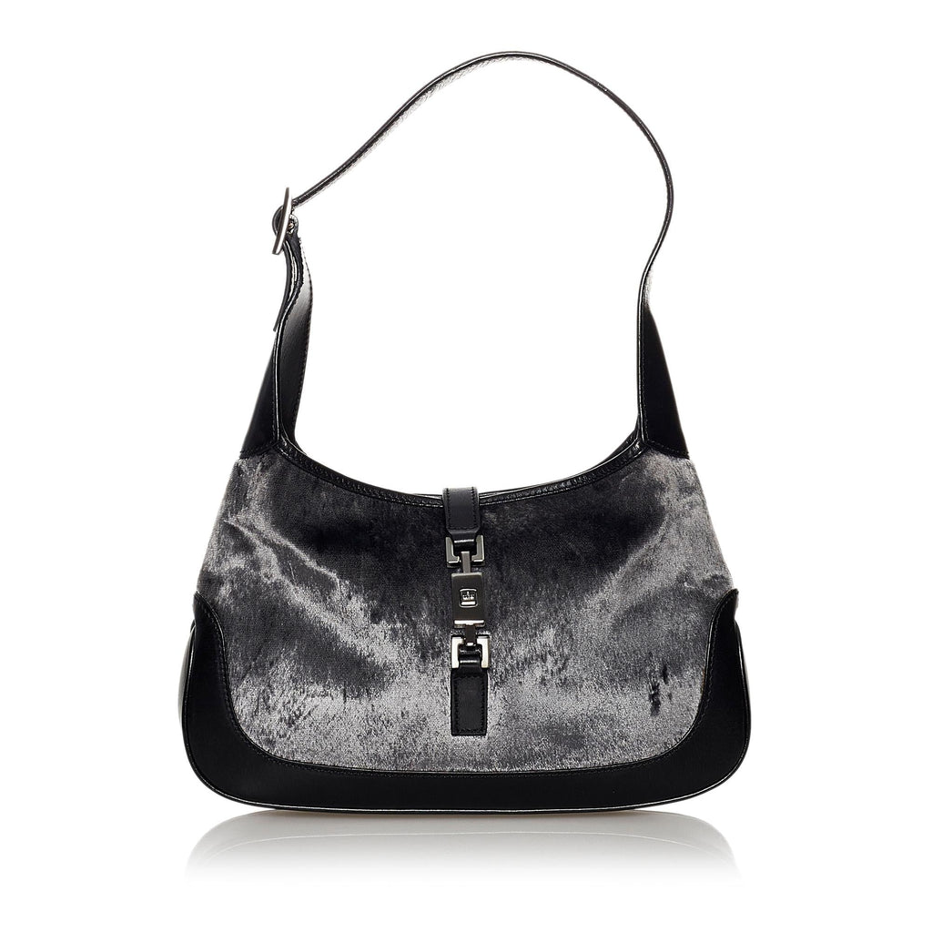 Gucci Jackie Velvet Shoulder Bag (SHG-30755)