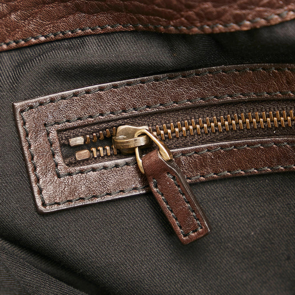 Gucci Jockey Suede Shoulder Bag (SHG-34231)