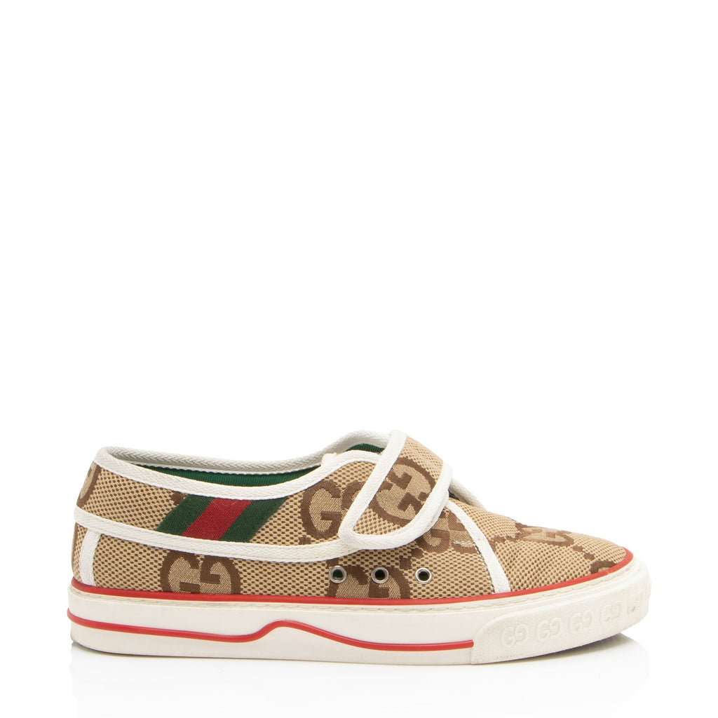 Gucci Jumbo GG Canvas 1977 TLBnis Velco Sneakers - Size 6 / 36