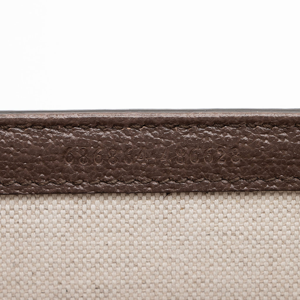 Gucci Jumbo GG Canvas Bamboo 1947 Mini Top Handle Bag (SHF-GbaD9h)