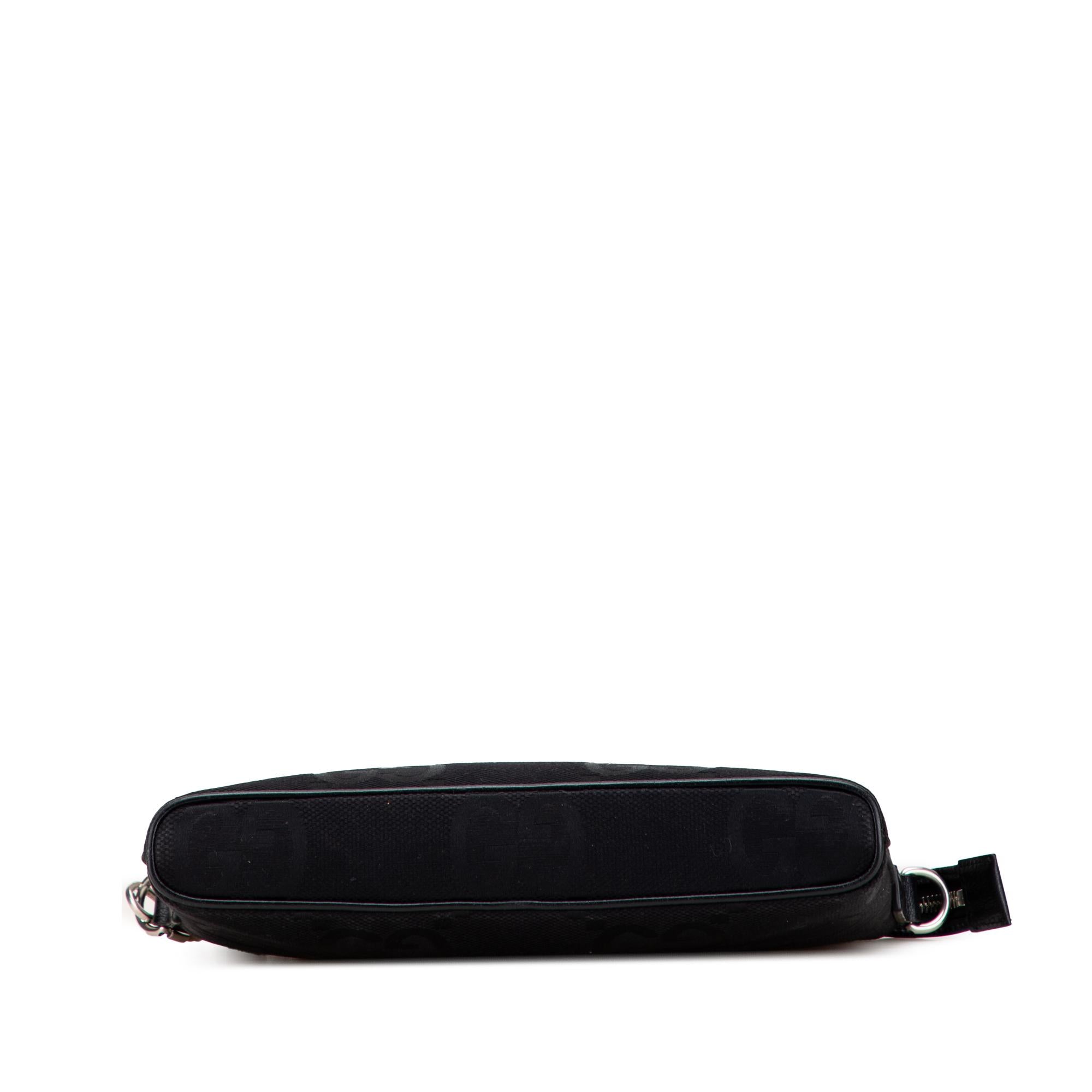 Gucci Jumbo GG Canvas Clutch on Strap