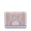 Gucci Jumbo GG Canvas Compact Wallet