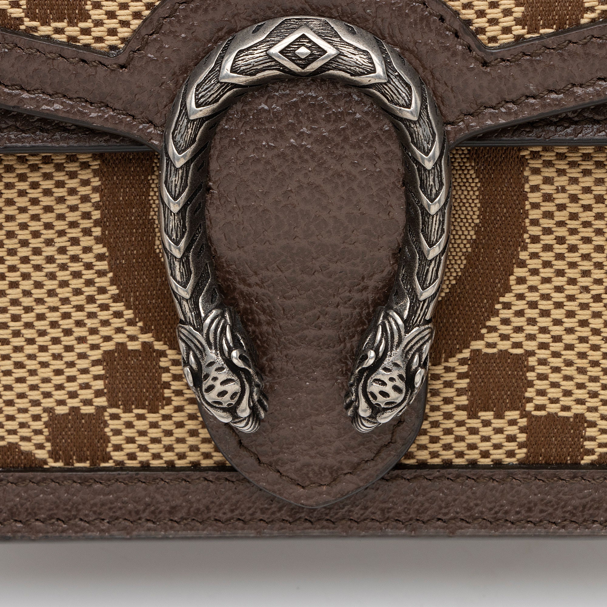 Gucci Jumbo GG Canvas Dionysus Mini Shoulder Bag