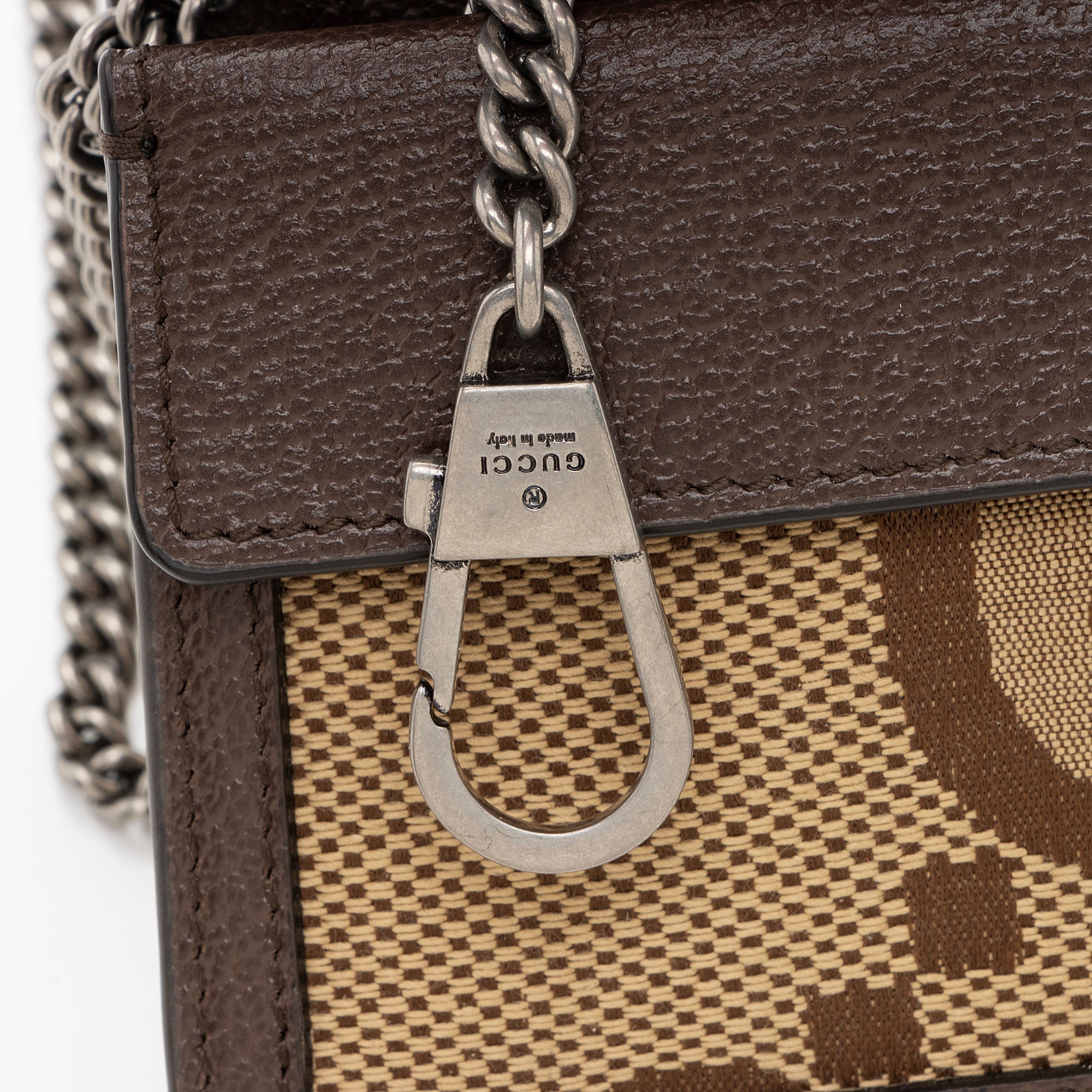 Gucci Jumbo GG Canvas Dionysus Mini Shoulder Bag