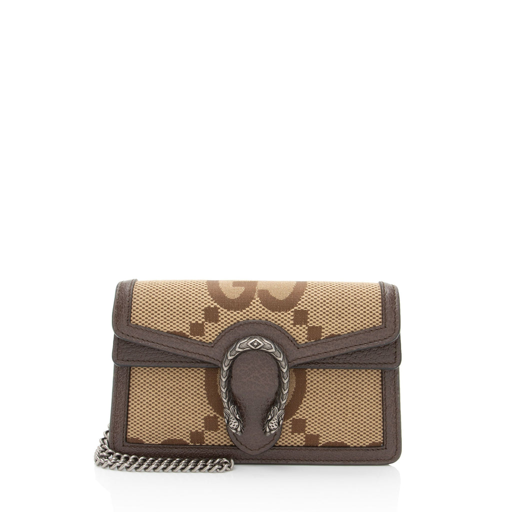 Gucci Jumbo GG Canvas Dionysus Mini Shoulder Bag