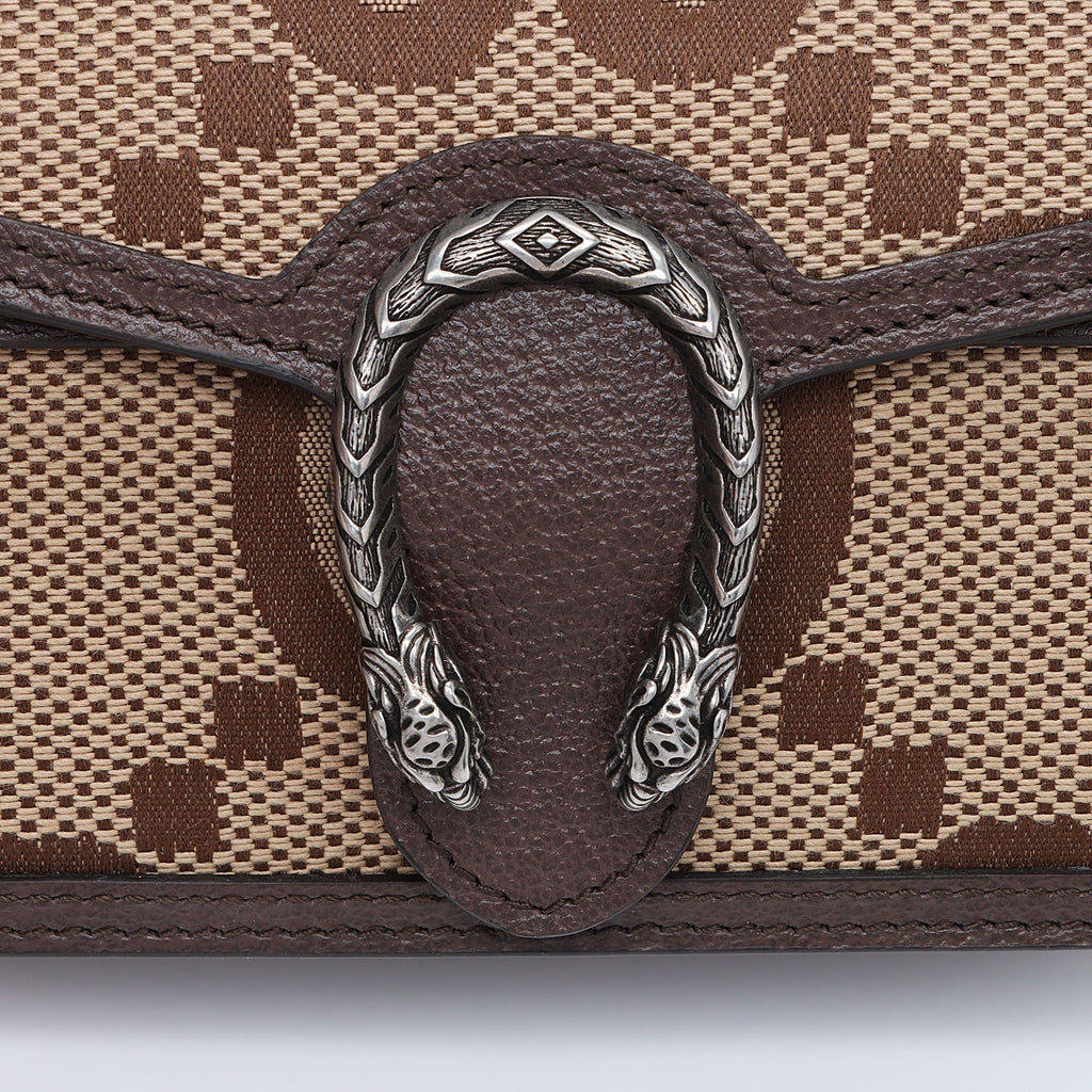 Gucci Jumbo GG Canvas Dionysus Super Mini Bag (SHF-YLTVkU)