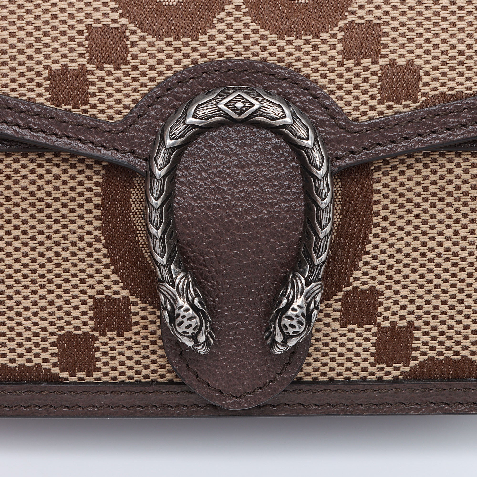 Gucci Jumbo GG Canvas Dionysus Super Mini Bag (SHF-YLTVkU)