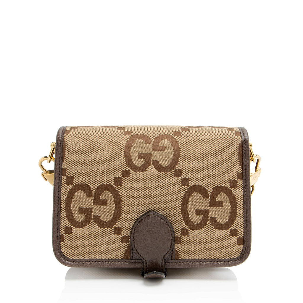 Gucci Jumbo GG Canvas Mini Messenger