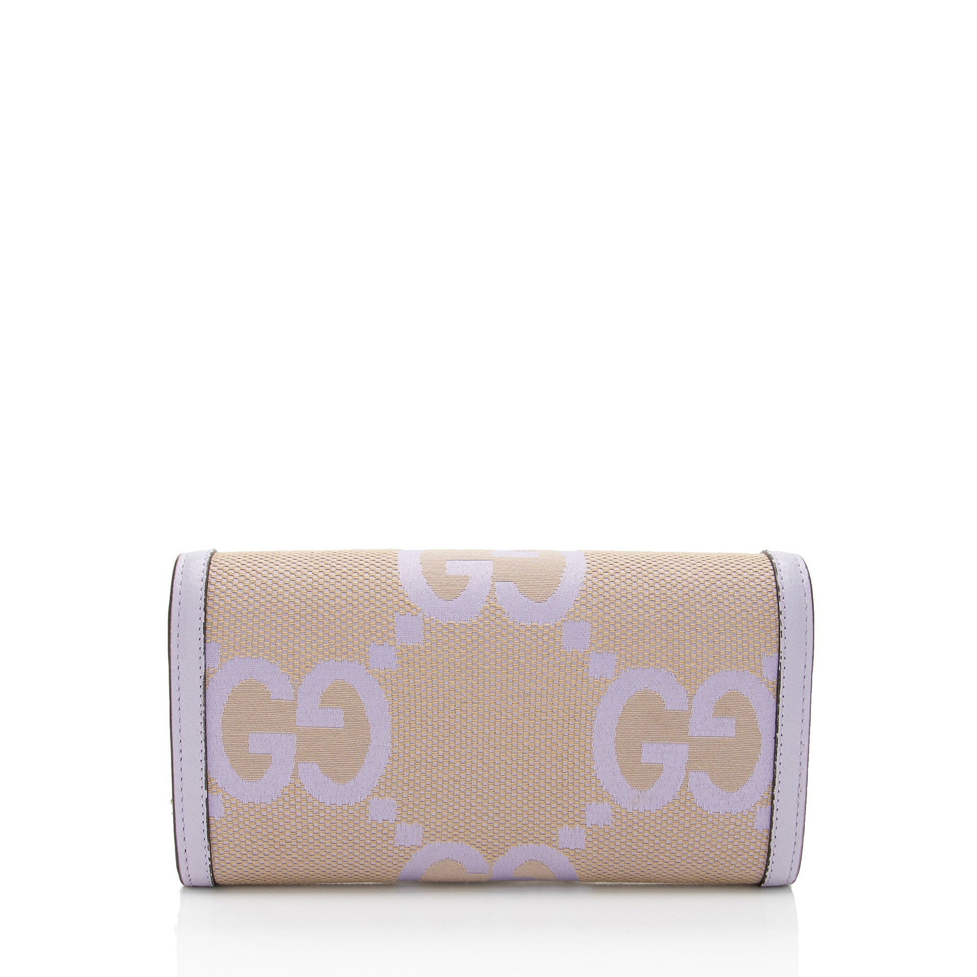 Gucci Jumbo GG Canvas Ophidia Continental Wallet on Chain