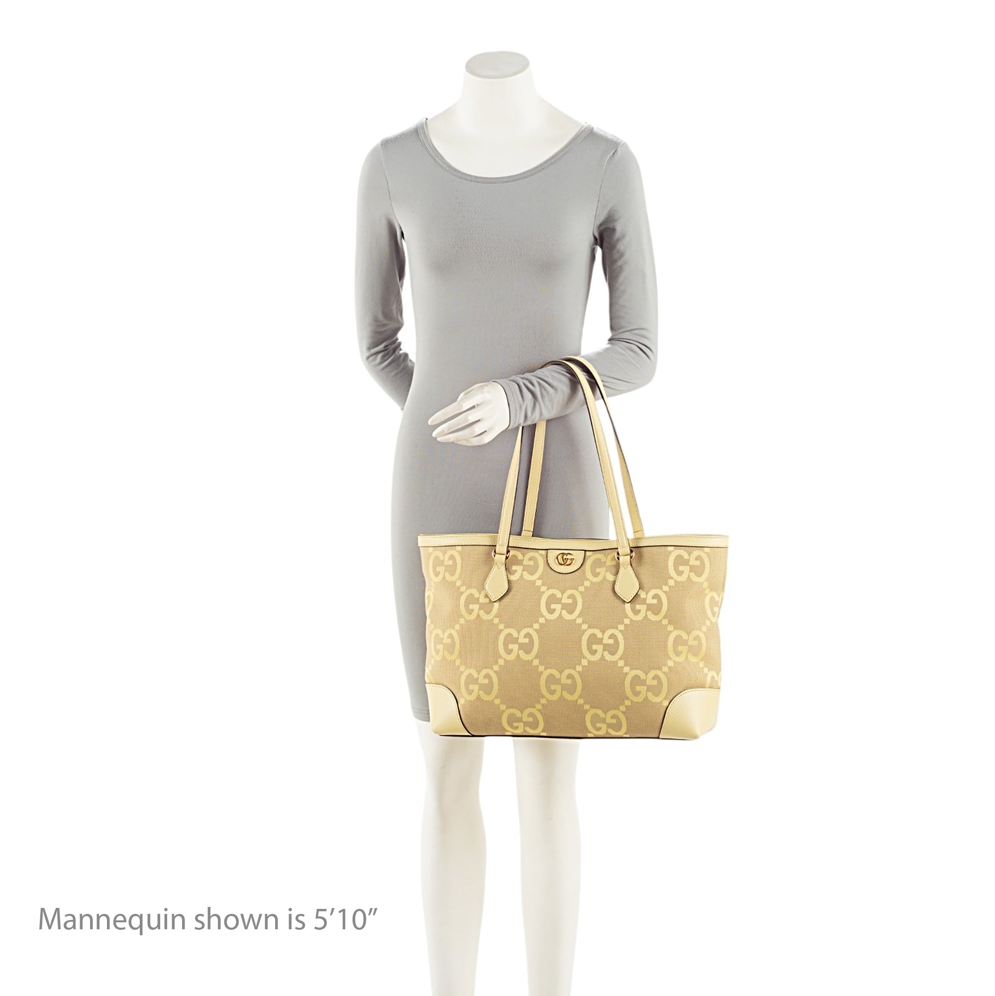 Gucci Jumbo GG Canvas Ophidia Large Shopping Tote