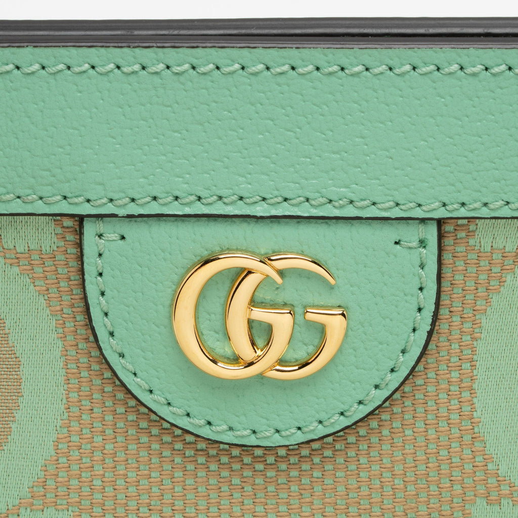 Gucci Jumbo GG Canvas Ophidia Medium Chain Shoulder Bag