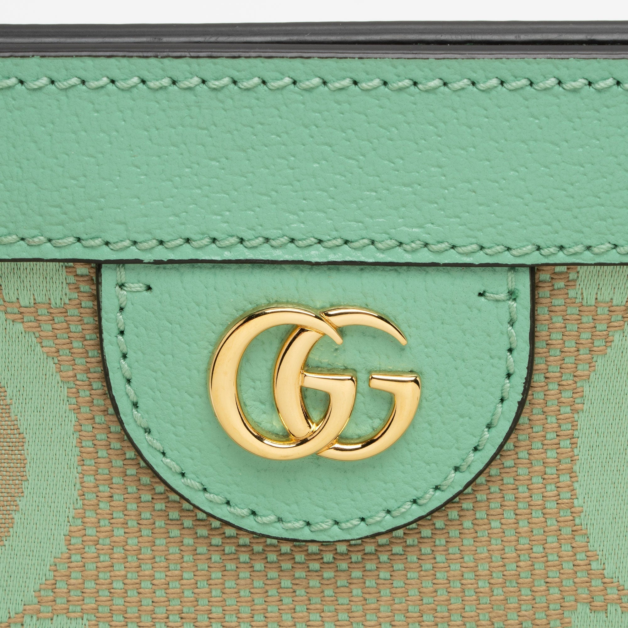 Gucci Jumbo GG Canvas Ophidia Medium Chain Shoulder Bag