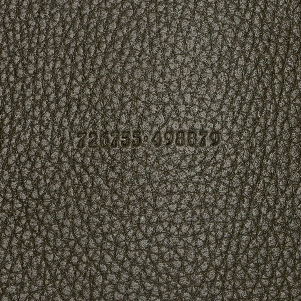 Gucci Jumbo GG Embossed Leather Large Tote