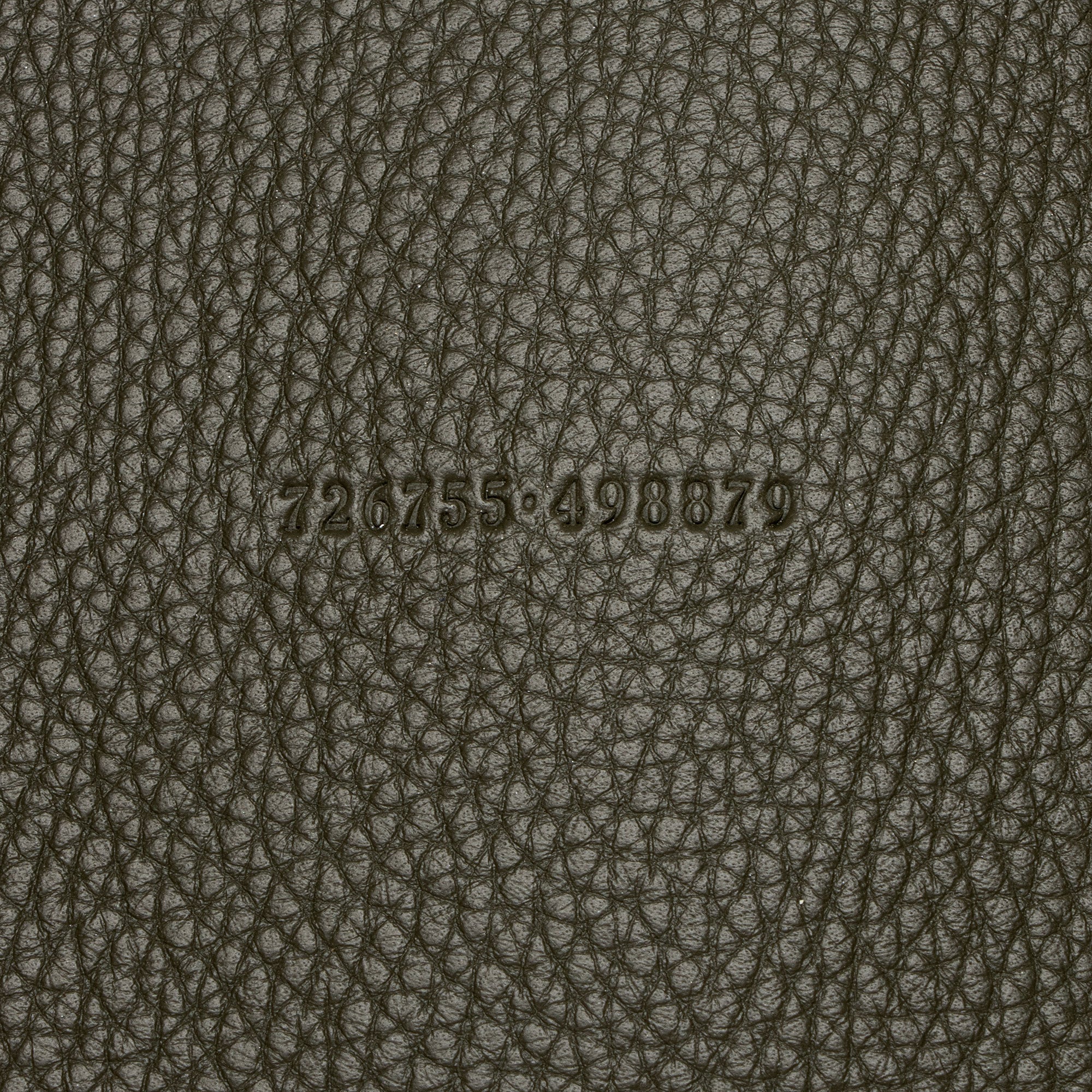 Gucci Jumbo GG Embossed Leather Large Tote
