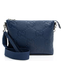 Gucci Jumbo GG Embossed Leather Medium MessLBger