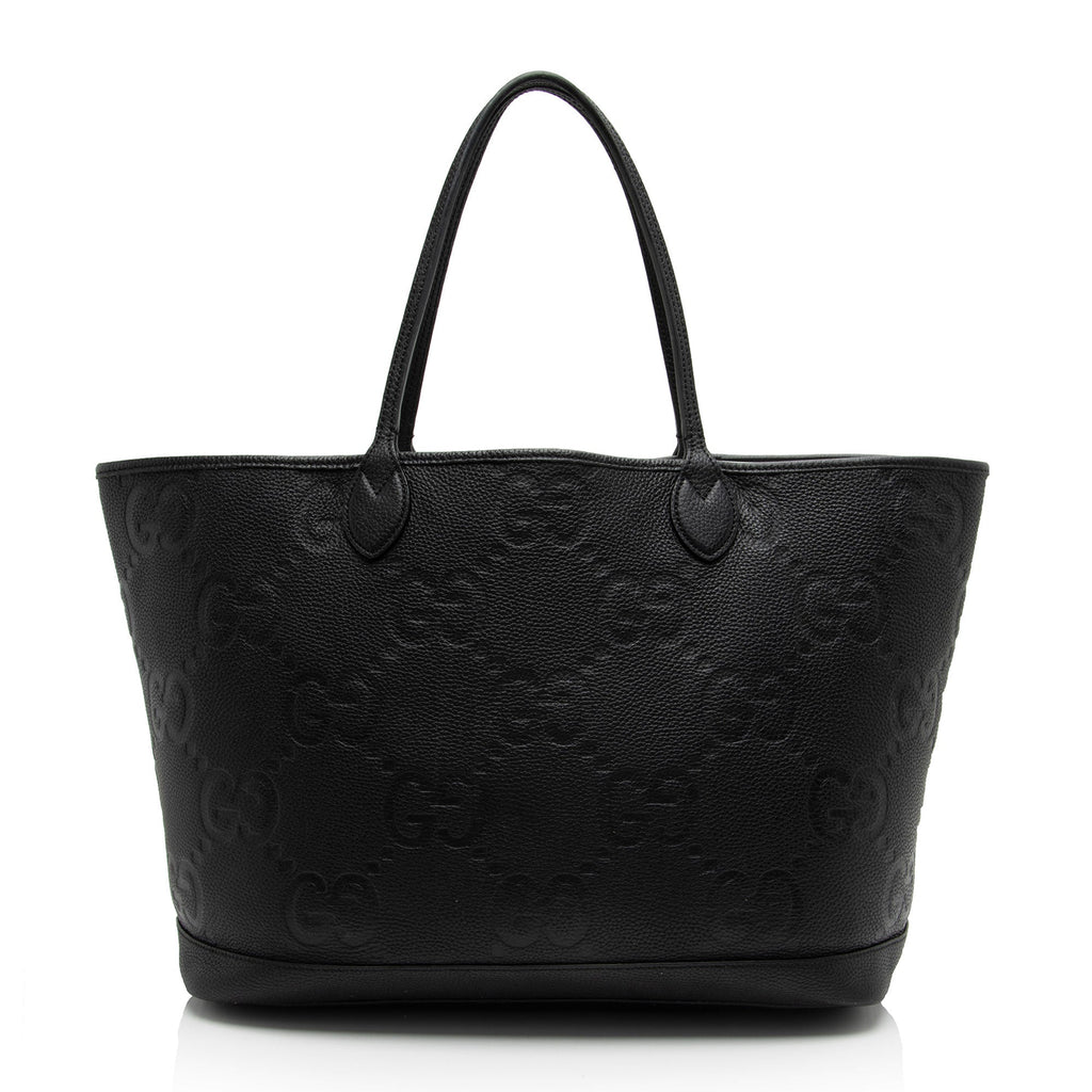 Gucci Jumbo GG Leather Large Tote (SHF-LAljvZ)