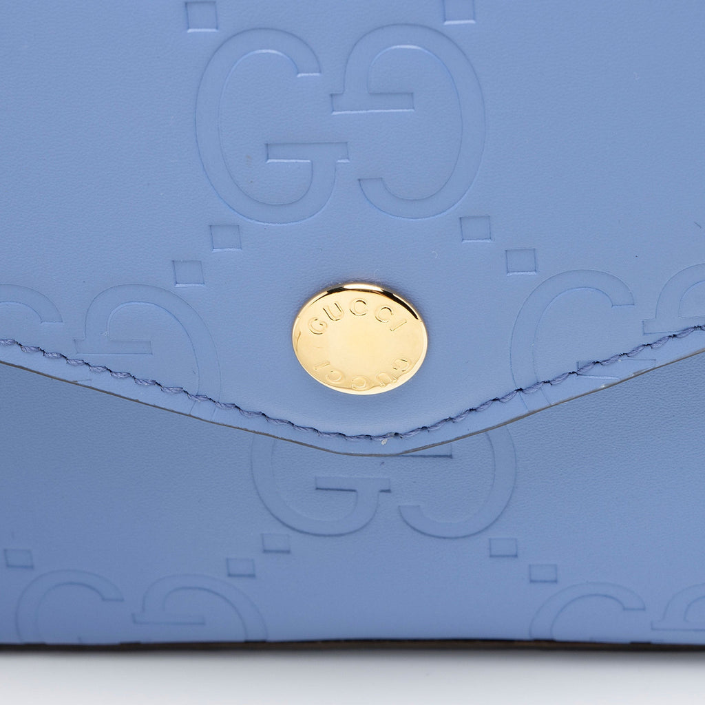 Gucci Jumbo GG Leather Mini Pochette