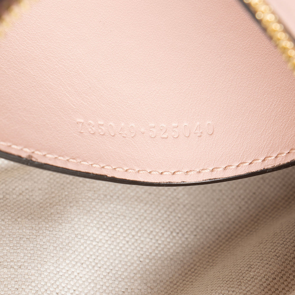 Gucci Jumbo GG Matelasse Leather Chain Small Crossbody