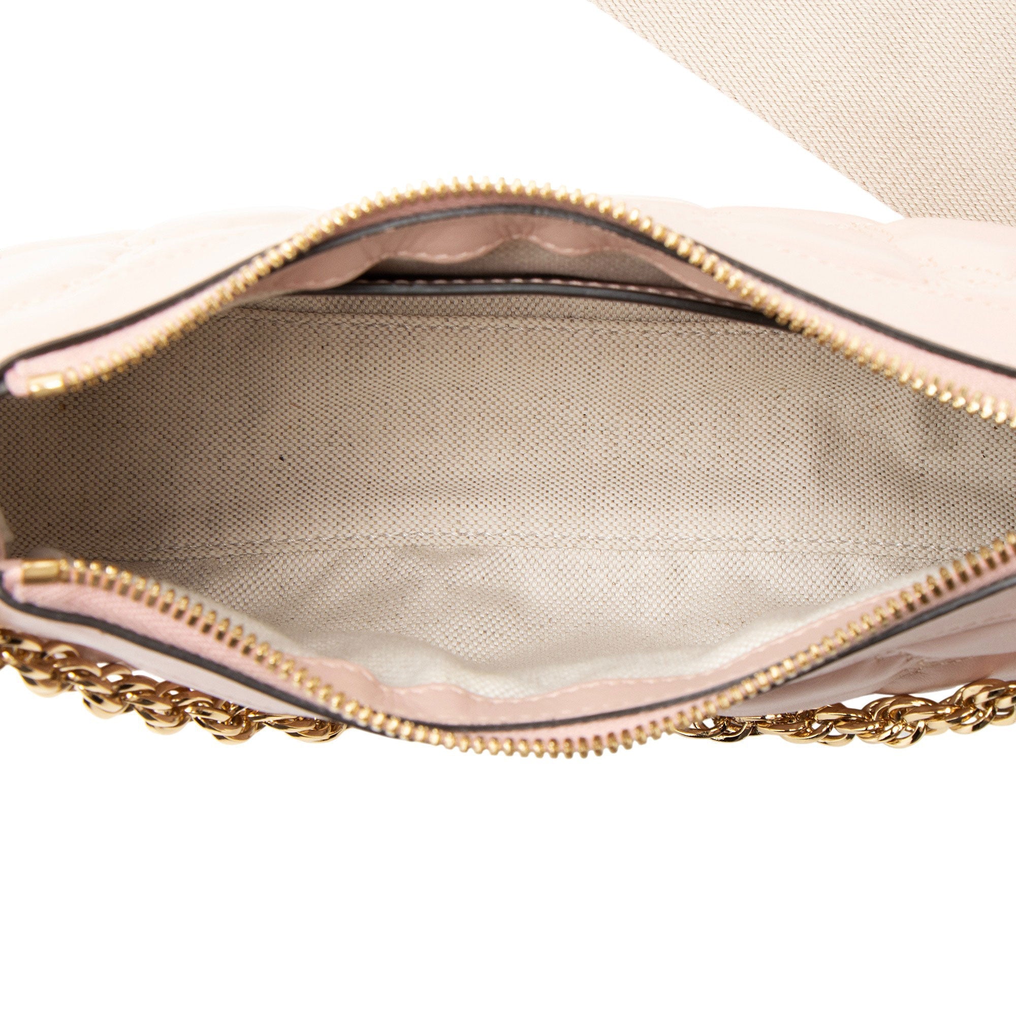 Gucci Jumbo GG Matelasse Leather Chain Small Crossbody