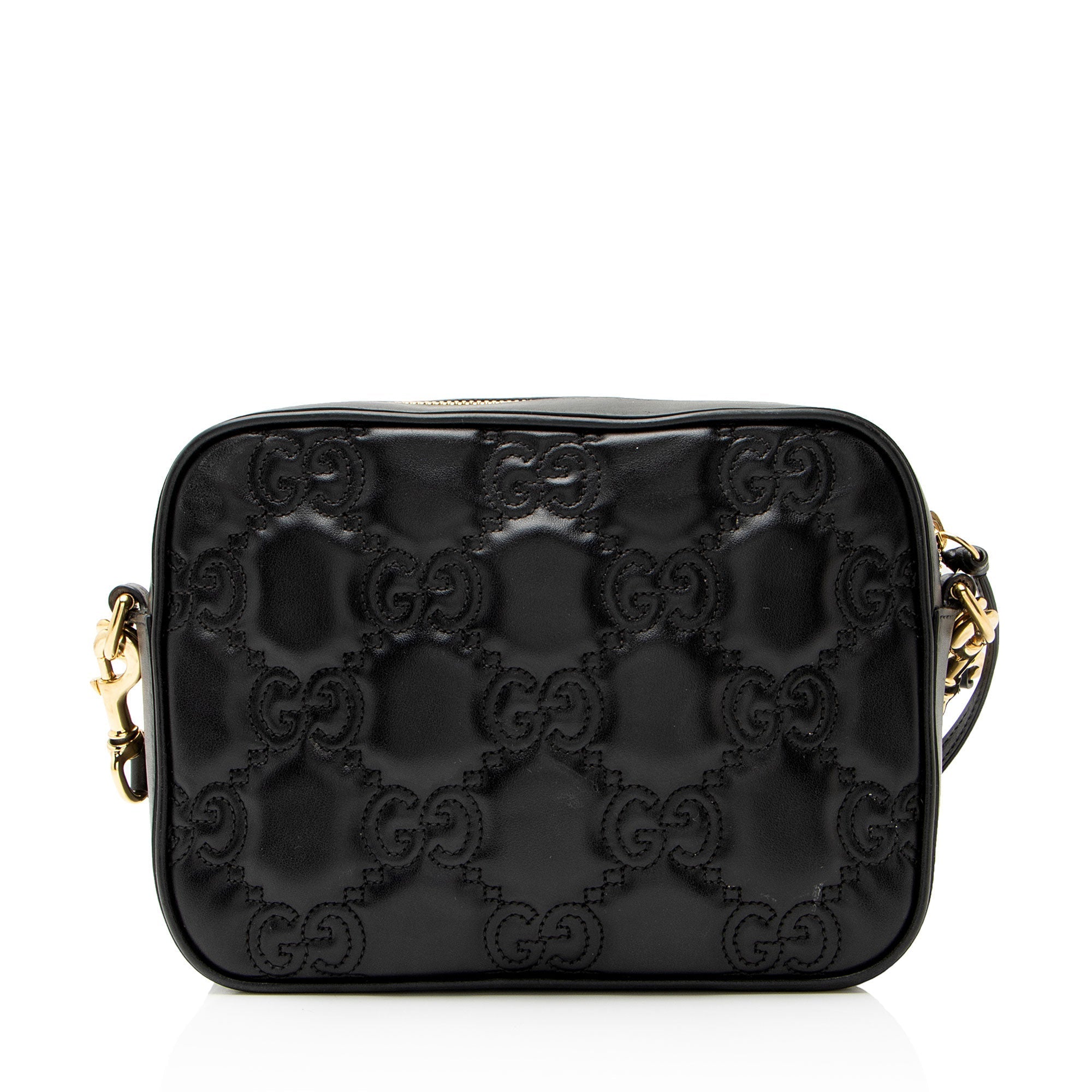 Gucci Jumbo GG Matelasse Leather Small Shoulder Bag