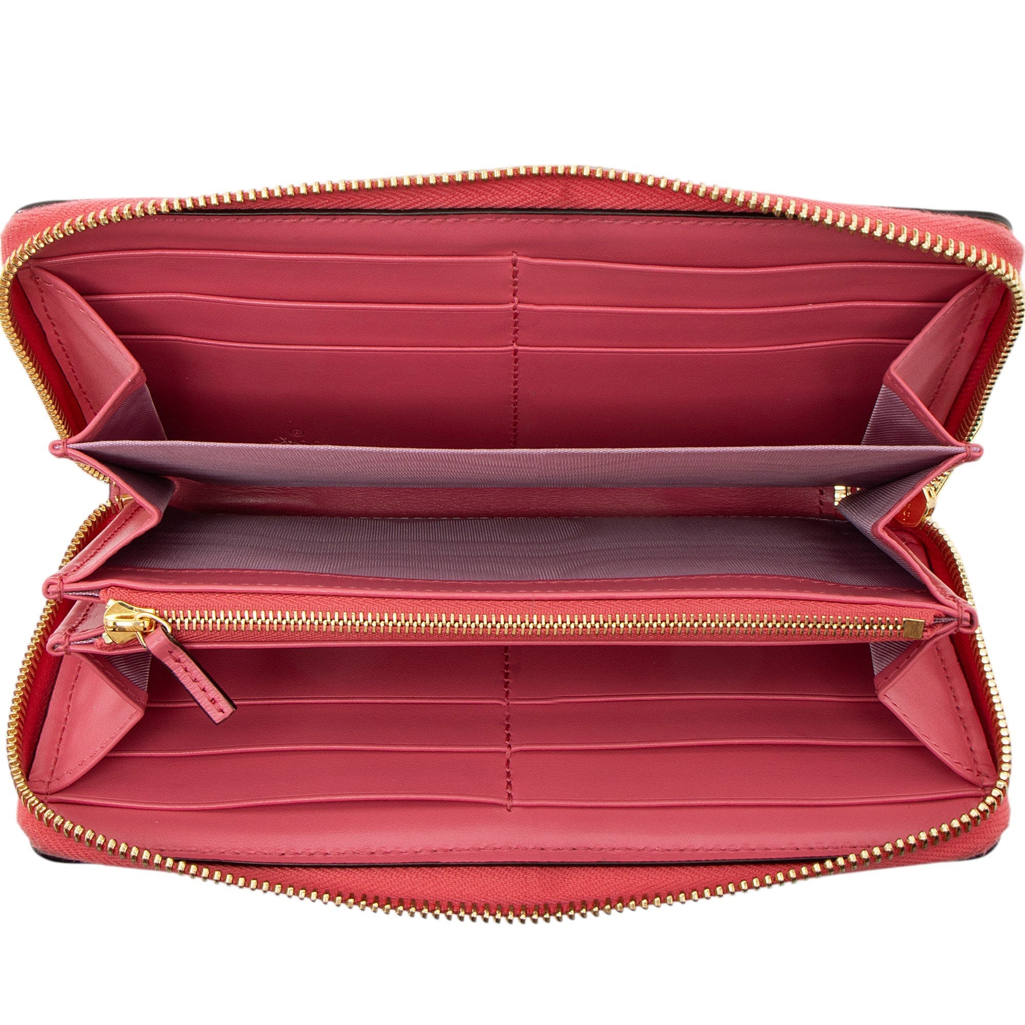 Gucci Jumbo GG Matelasse Leather Zip Around Wallet